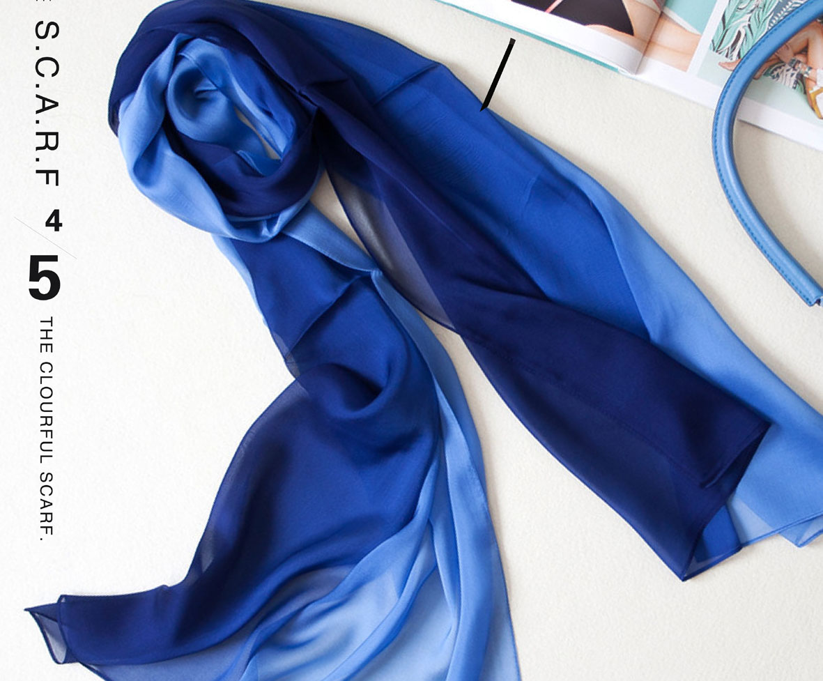 A-S004 羽翼真絲雪紡長巾 A-S004 羽翼真絲雪紡長巾