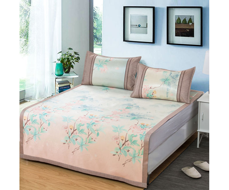 FN-X631 X631-1 花(huā)影(yǐng)如夢印花(huā)冰絲席三件套 FN-X631 X631-1 花(huā)影(yǐng)如夢印花(huā)冰絲席三件套