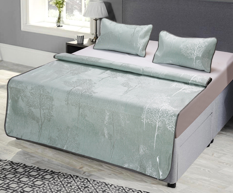 FN-X5007 FN-X5007-1 艾草雙面冰絲席三件套 FN-X5007 FN-X5007-1 艾草雙面冰絲席三件套